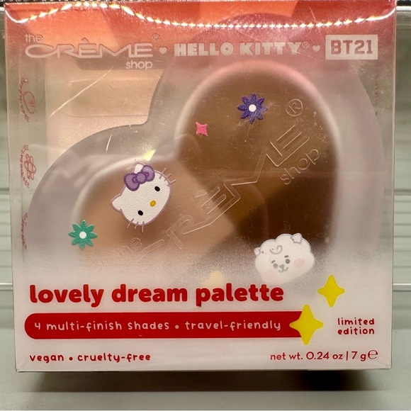 Hello Kitty Makeup Set. Crème Shop bag, Hand Mask, Headband, Palettes and gloss. - Picture 13 of 16